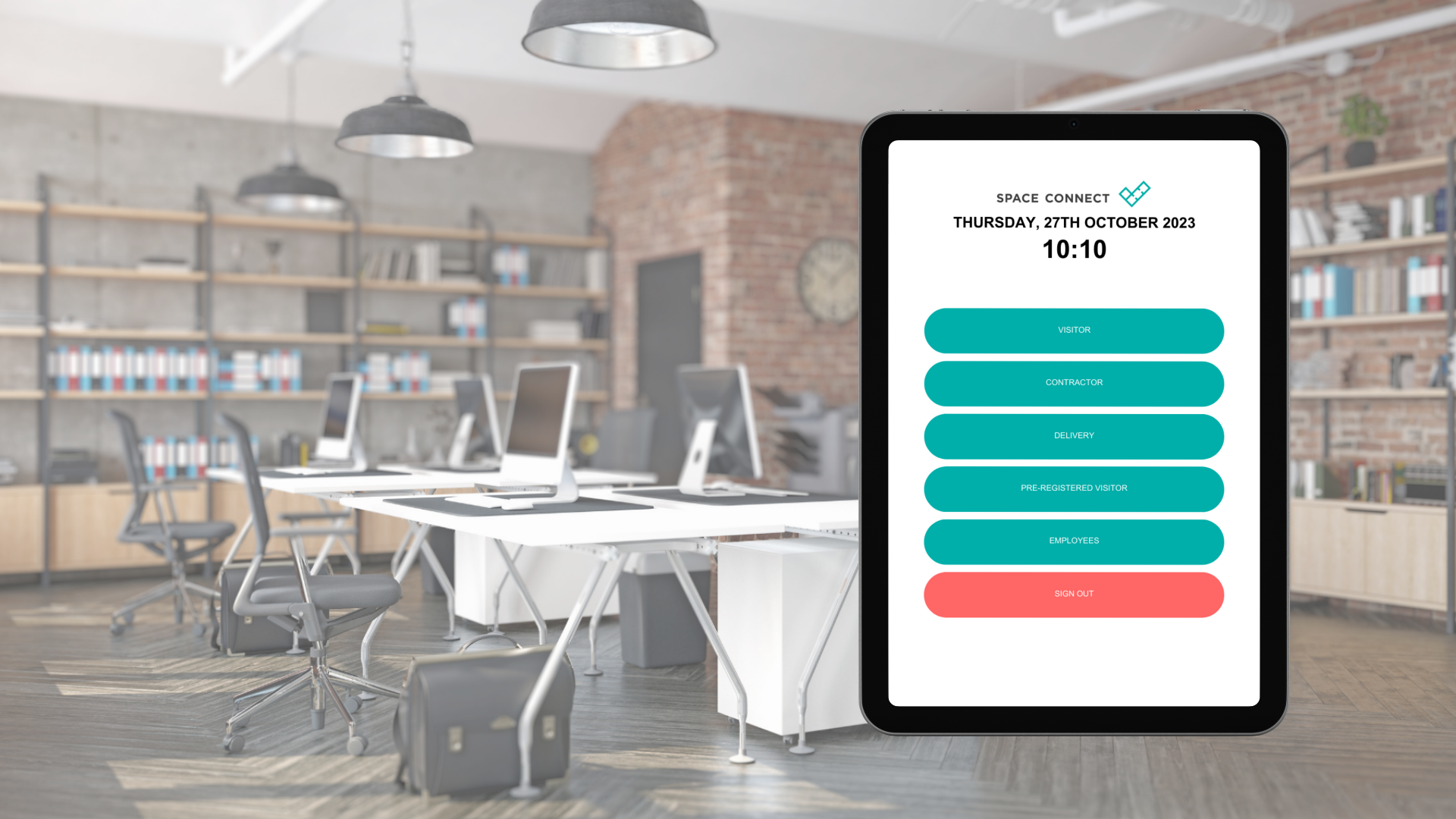 screenshot of Space Connect